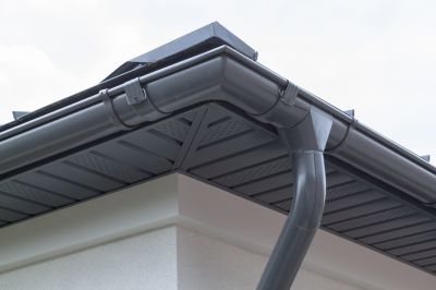 Residential Gutter Cover on a Home